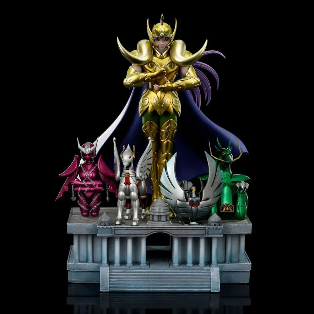 Saint Seiya Art Scale Figur 1/10 Aries Mu Deluxe 27 cm Iron Studios