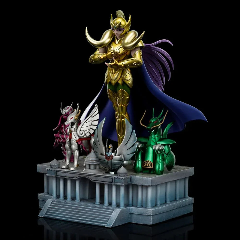 Saint Seiya Art Scale Figur 1/10 Aries Mu Deluxe 27 cm Iron Studios