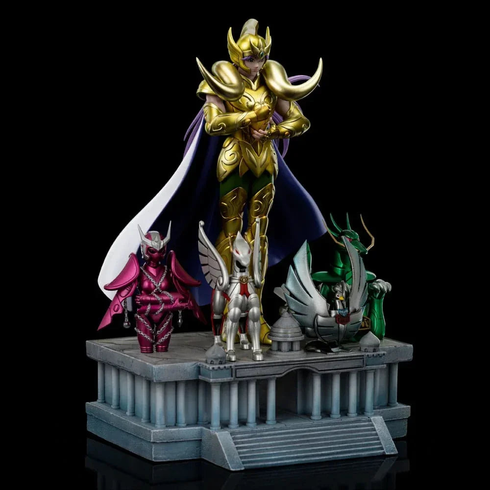 Saint Seiya Art Scale Figur 1/10 Aries Mu Deluxe 27 cm Iron Studios