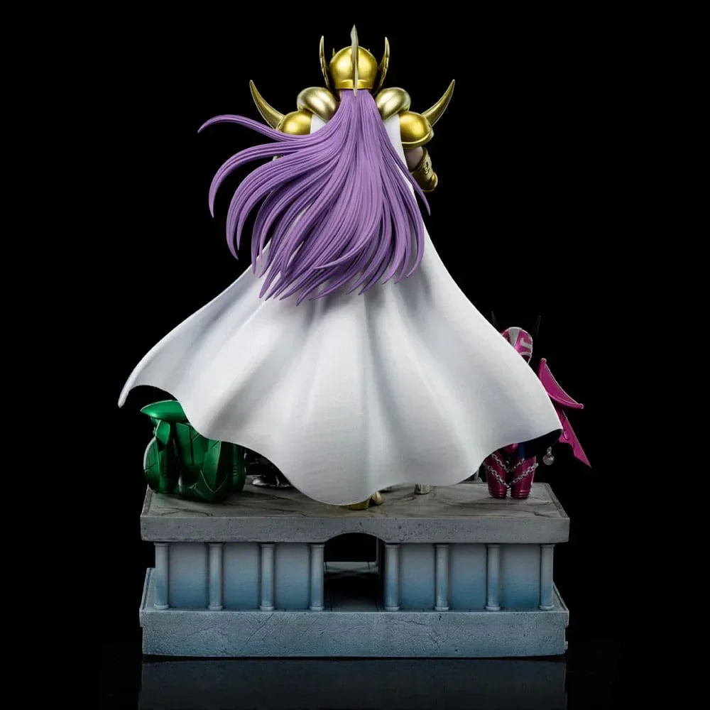 Saint Seiya Art Scale Figur 1/10 Aries Mu Deluxe 27 cm Iron Studios