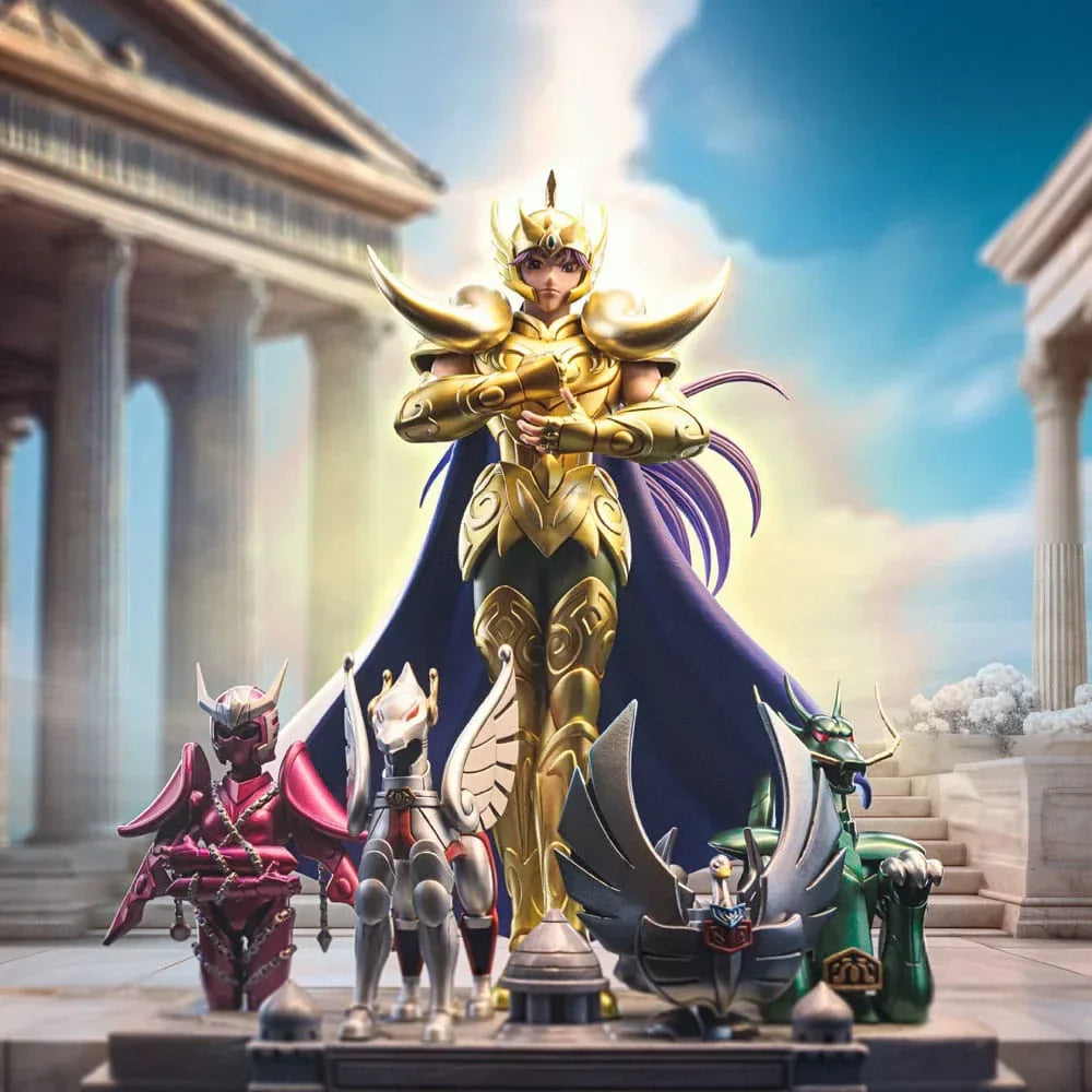 Saint Seiya Art Scale Figur 1/10 Aries Mu Deluxe 27 cm Iron Studios