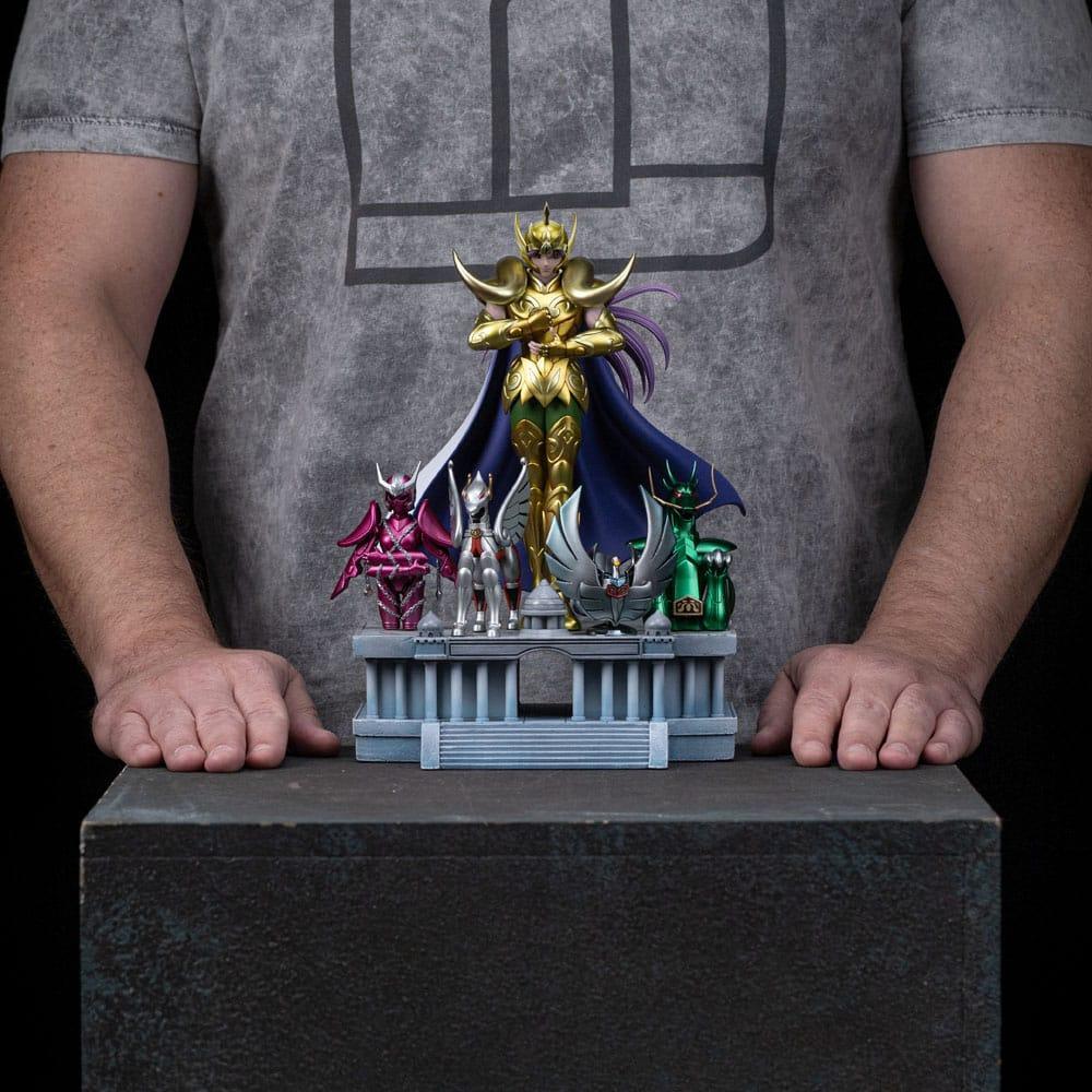 Saint Seiya Art Scale Figur 1/10 Aries Mu Deluxe 27 cm Iron Studios