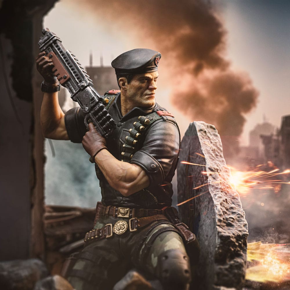 GI Joe Art Scale Figur 1/10 Flint 19 cm - Officiellt Licensierad Samlarfigur Iron Studios