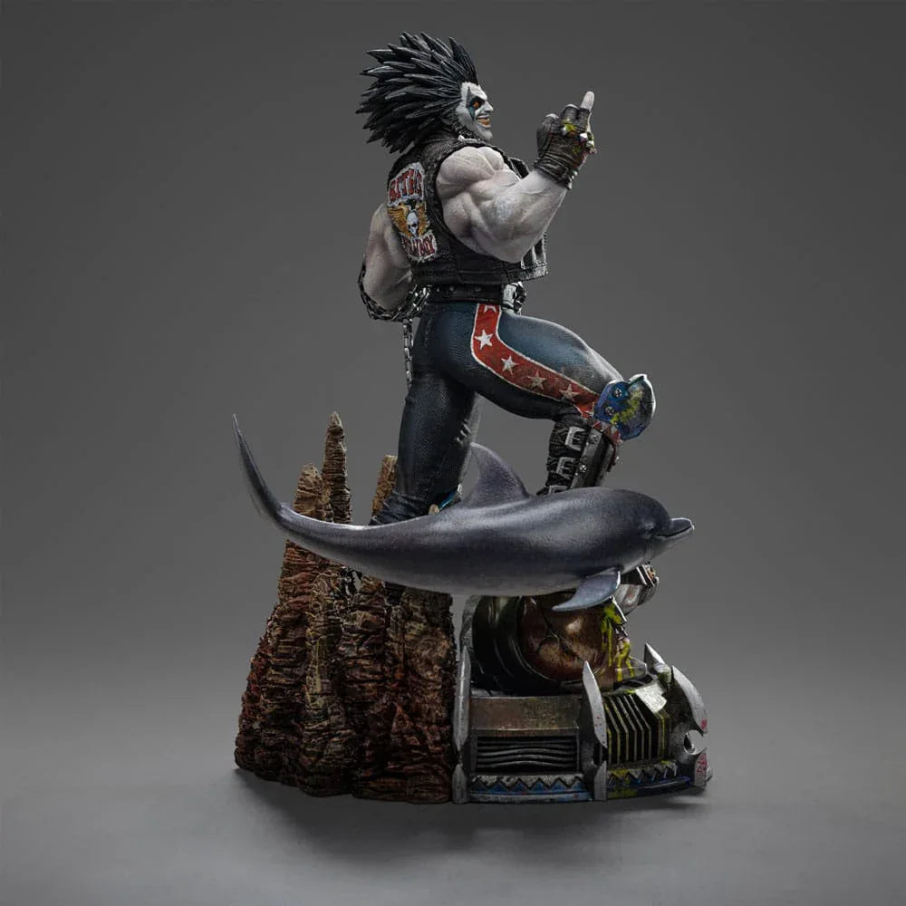 DC Comics Art Scale Figur 1/10 Lobo Unleashed 24 cm Iron Studios