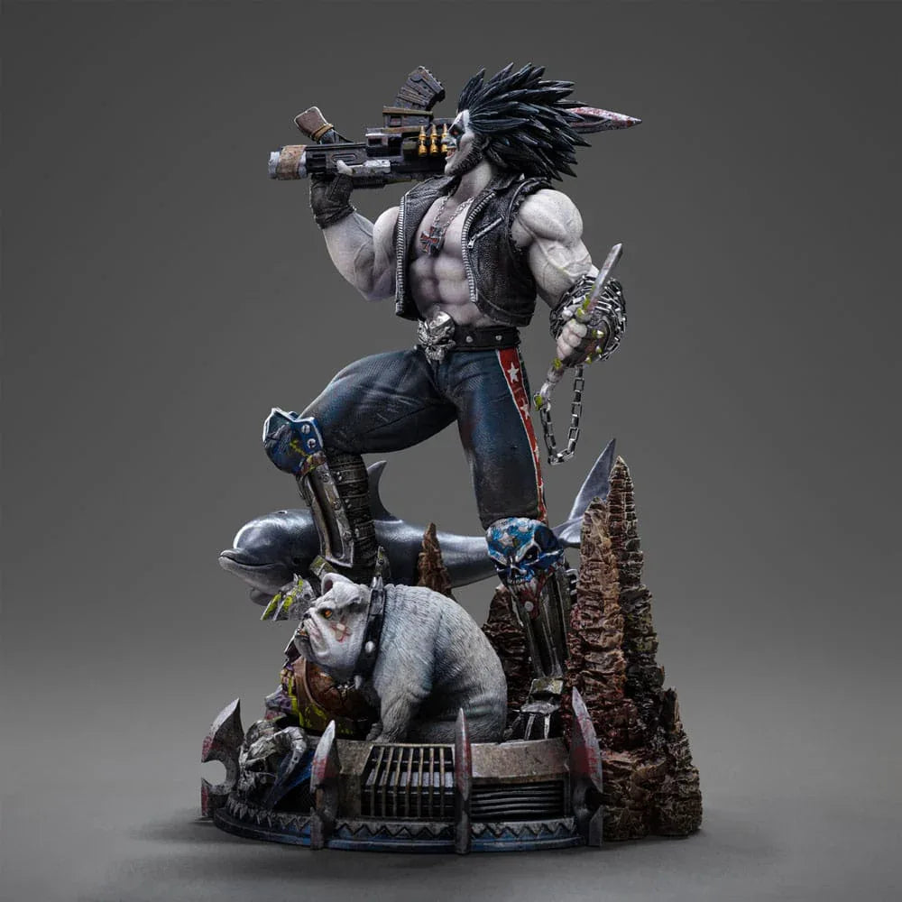DC Comics Art Scale Figur 1/10 Lobo Unleashed 24 cm Iron Studios