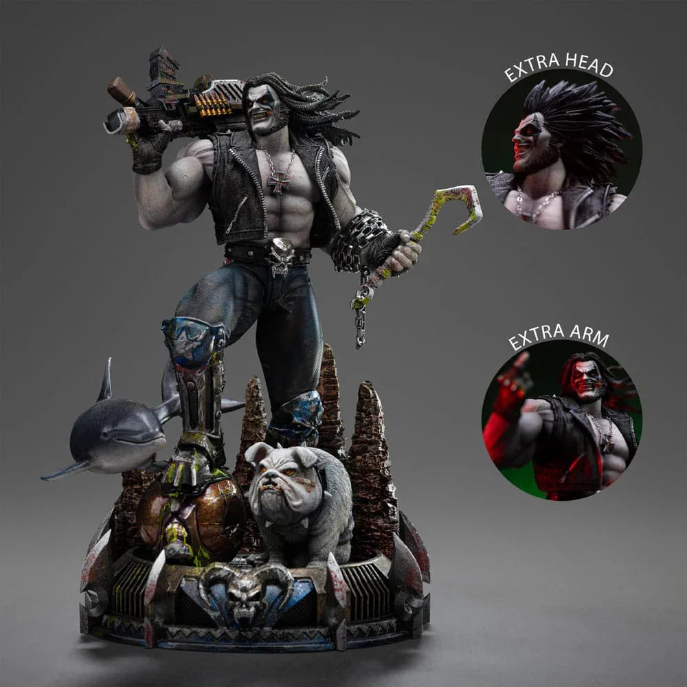 DC Comics Art Scale Figur 1/10 Lobo Unleashed 24 cm Iron Studios