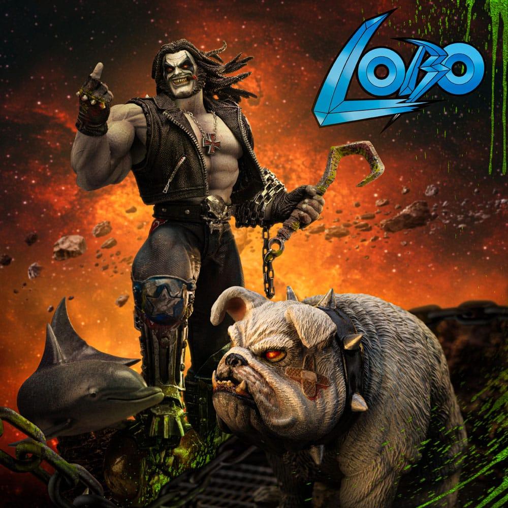 DC Comics Art Scale Figur 1/10 Lobo Unleashed 24 cm Iron Studios