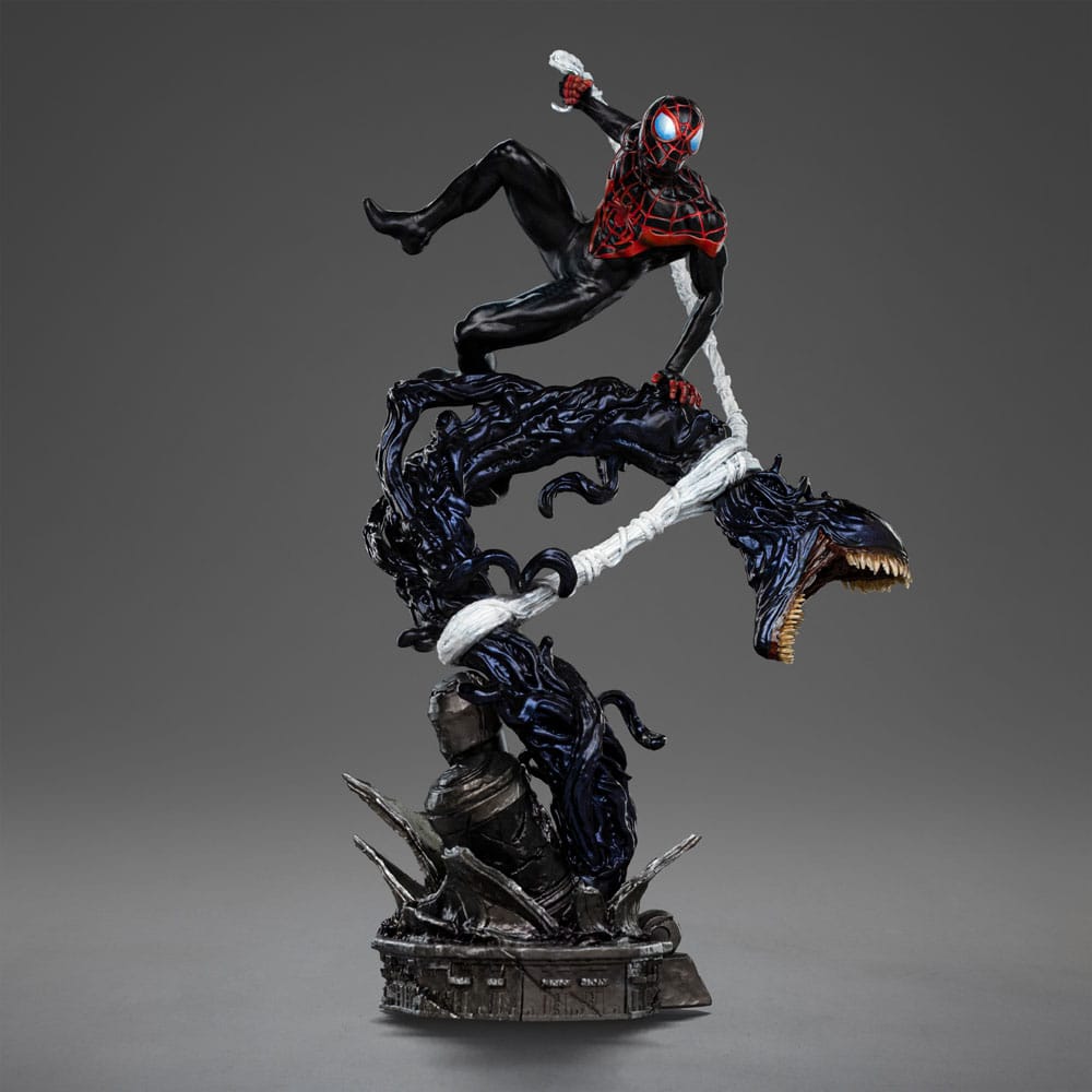 Spider-Man vs. Villains Diorama BDS Art Scale Figur 1/10 Miles Morales 32 cm Iron Studios