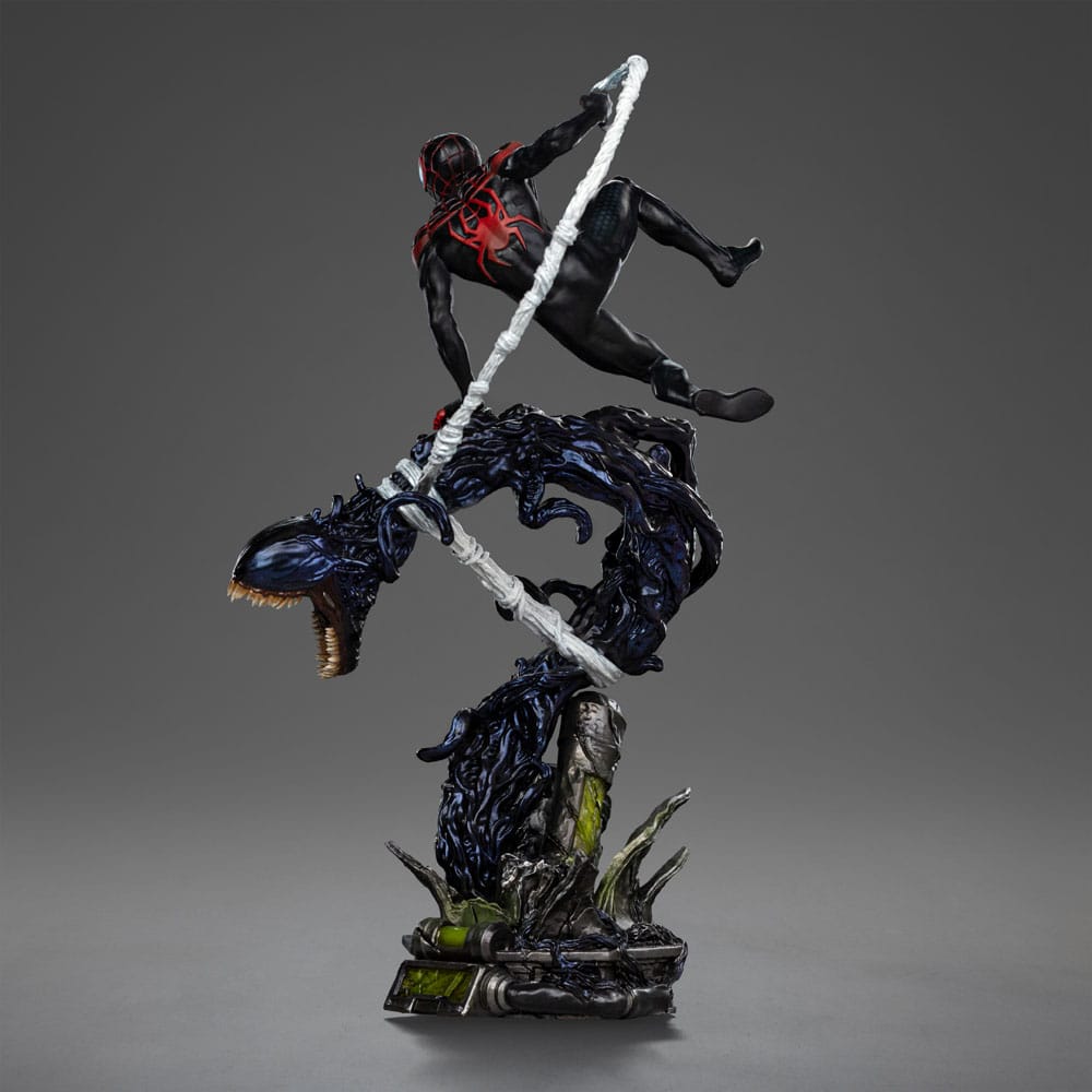 Spider-Man vs. Villains Diorama BDS Art Scale Figur 1/10 Miles Morales 32 cm Iron Studios