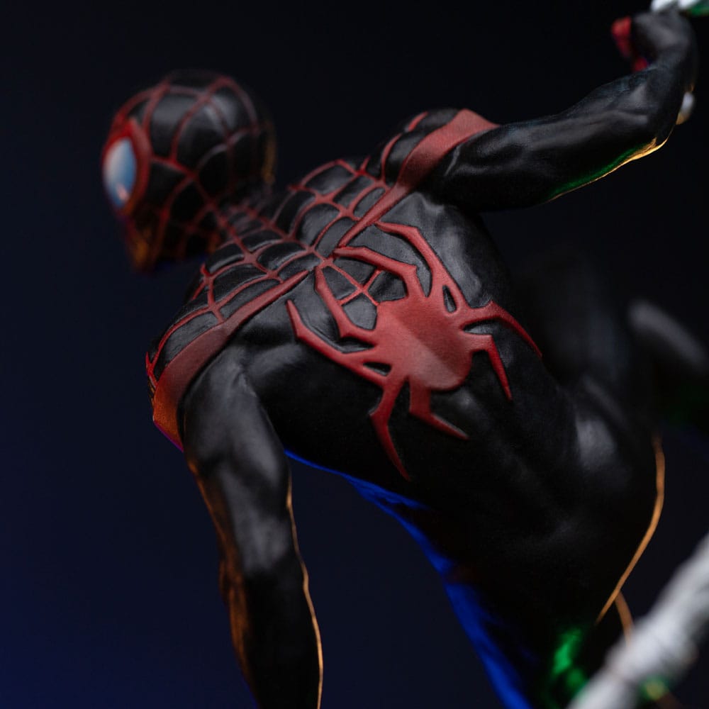 Spider-Man vs. Villains Diorama BDS Art Scale Figur 1/10 Miles Morales 32 cm Iron Studios