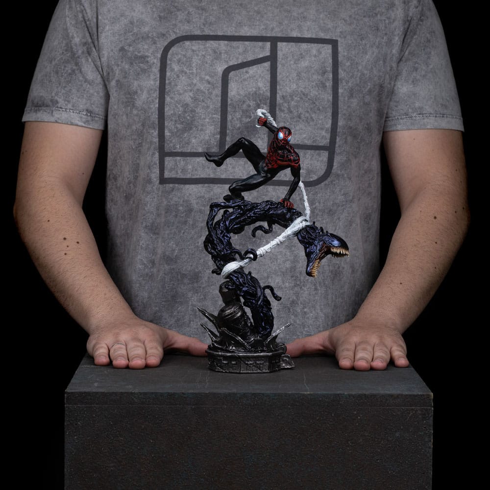 Spider-Man vs. Villains Diorama BDS Art Scale Figur 1/10 Miles Morales 32 cm Iron Studios