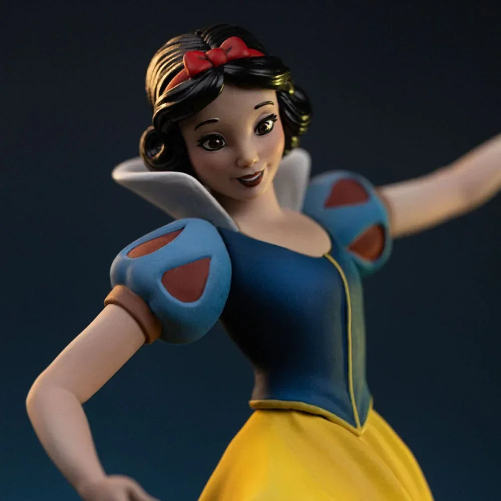 Snow White och de Sju Dvärgarna Art Scale Figur 1/10 - Snövit och Dopey 21 cm Iron Studios