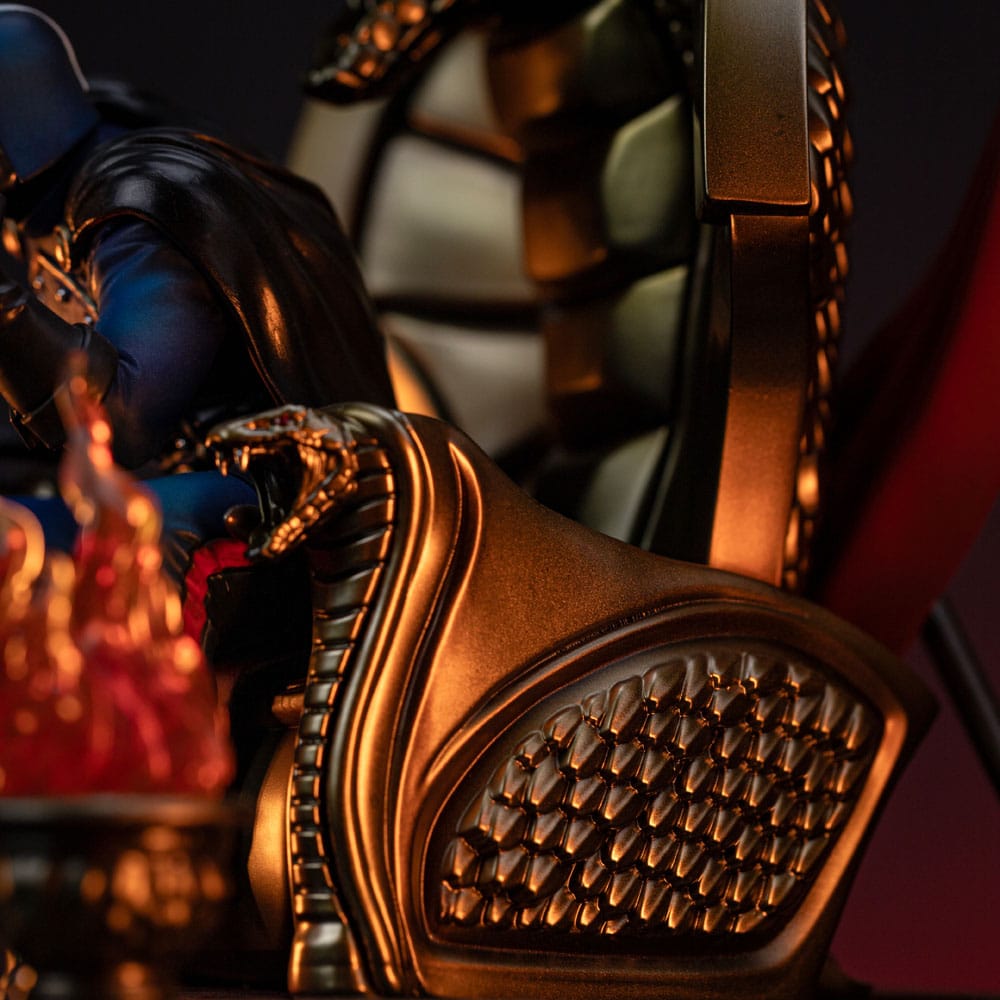 GI Joe Art Scale Figur 1/10 Cobra Commander 25 cm – Officiellt Licensierad Samlarfigur Iron Studios