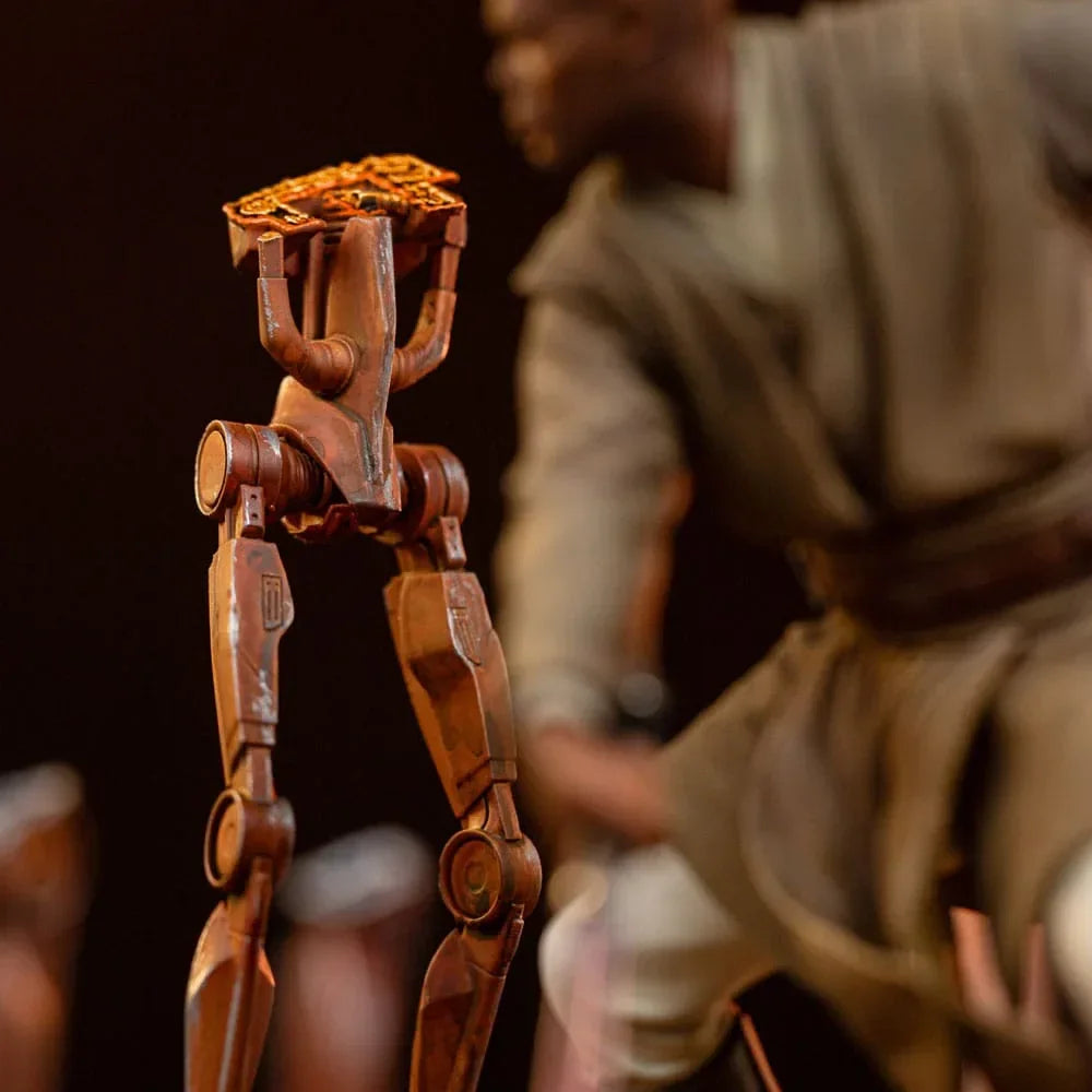 Star Wars Art Scale Figur 1/10 Mace Windu 18 cm Iron Studios