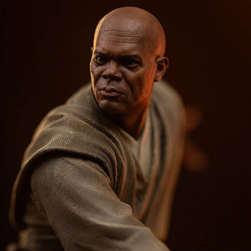 Star Wars Art Scale Figur 1/10 Mace Windu 18 cm Iron Studios