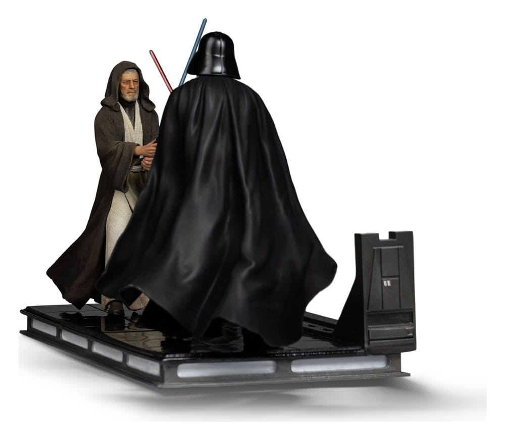 Star Wars Deluxe Art Scale Figur 1/10 Darth Vader Vs Obi-Wan Kenobi (CCXP Exclusive 2025) 24 cm Iron Studios