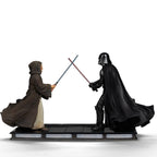 Star Wars Deluxe Art Scale Figur 1/10 Darth Vader Vs Obi-Wan Kenobi (CCXP Exclusive 2025) 24 cm Iron Studios