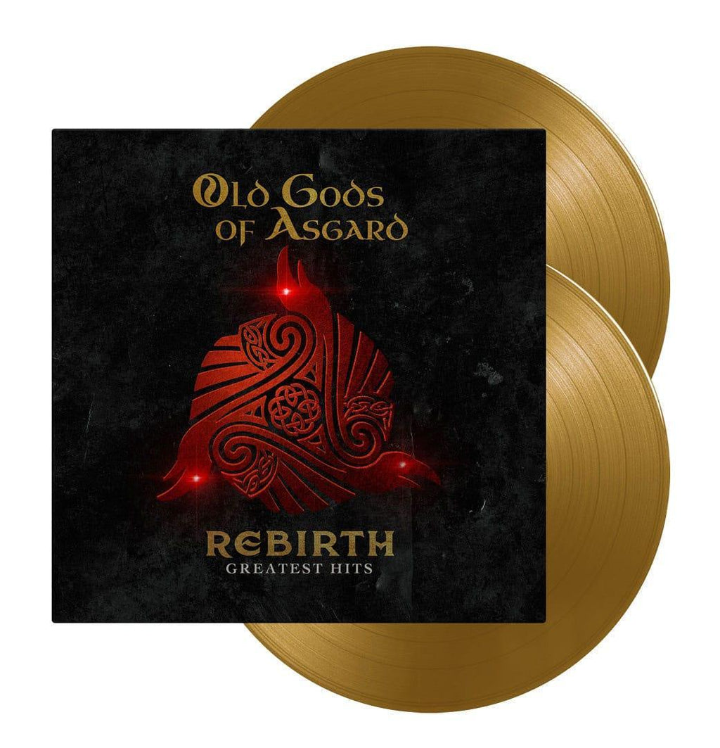 Old Gods of Asgard - Rebirth (Greatest Hits) Vinyl 2xLP (guld) Insomniac Music