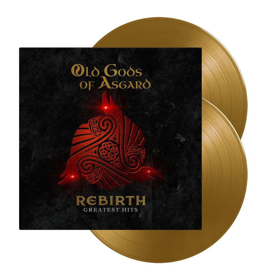 Old Gods of Asgard - Rebirth (Greatest Hits) Vinyl 2xLP (guld) Insomniac Music
