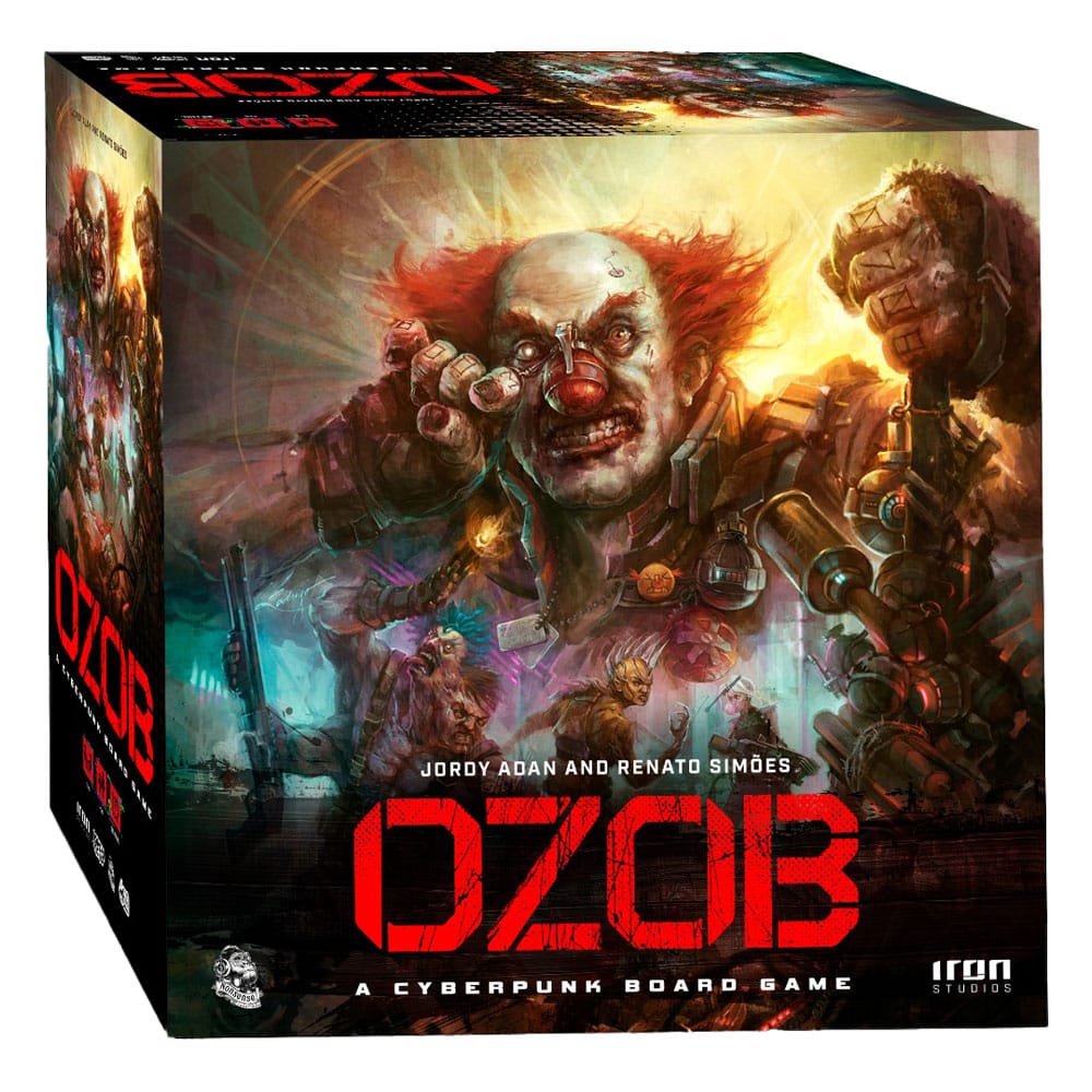 Ozob: A Cyberpunk Board Game - Engelsk Version Iron Studios