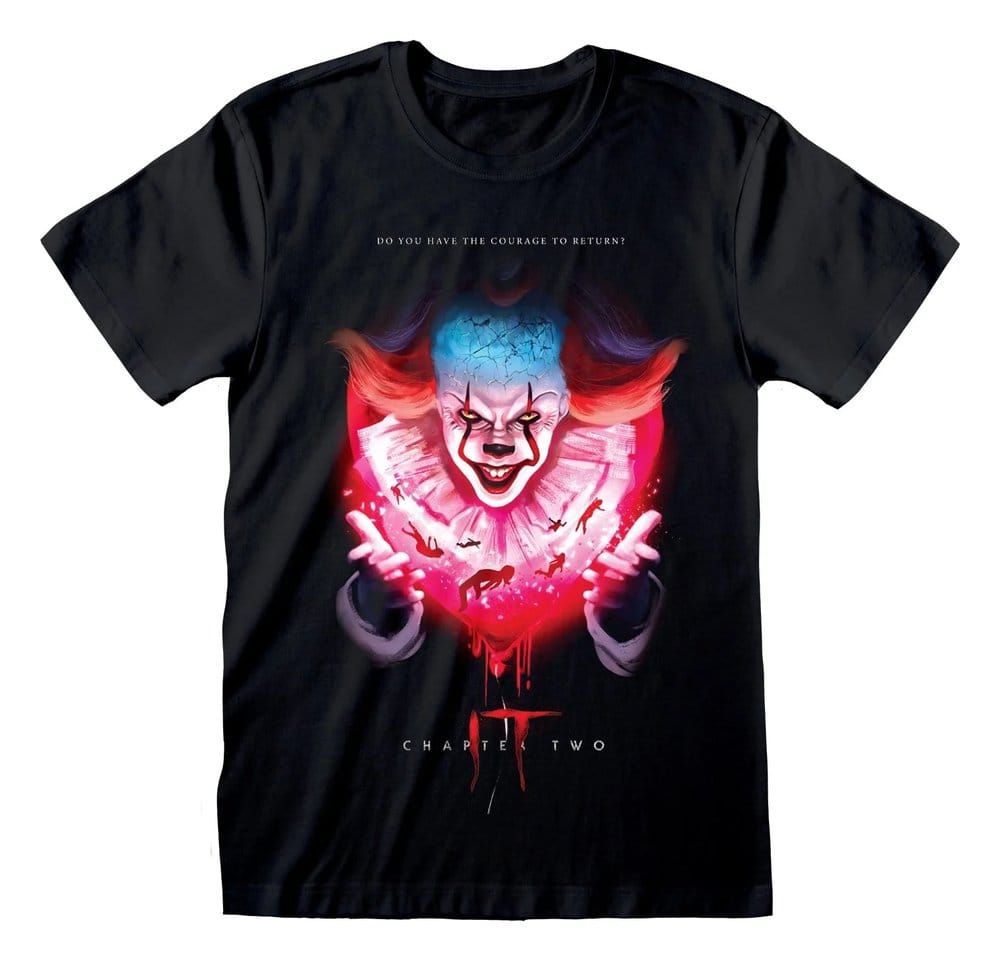 It T-Shirt Poster Black Size M