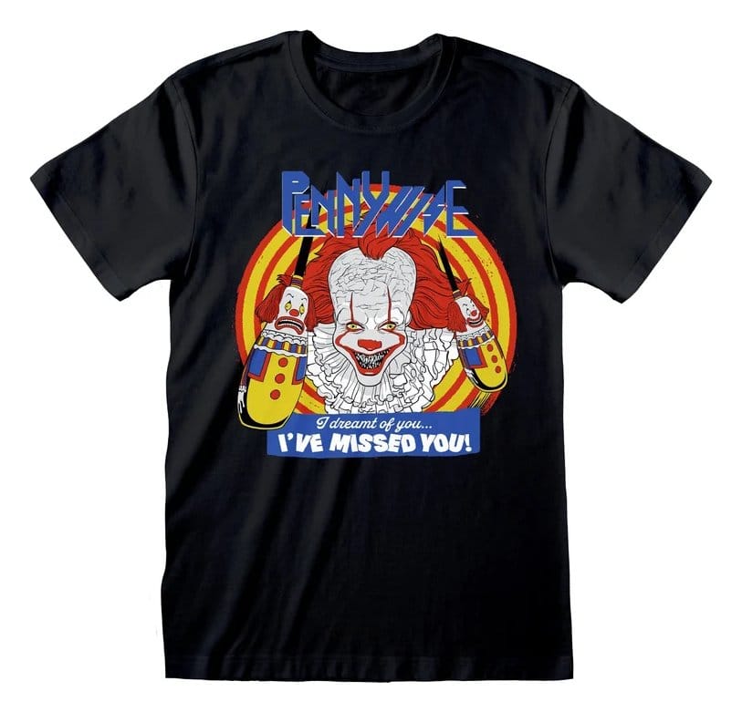 It T-Shirt Missed You Black Size XL