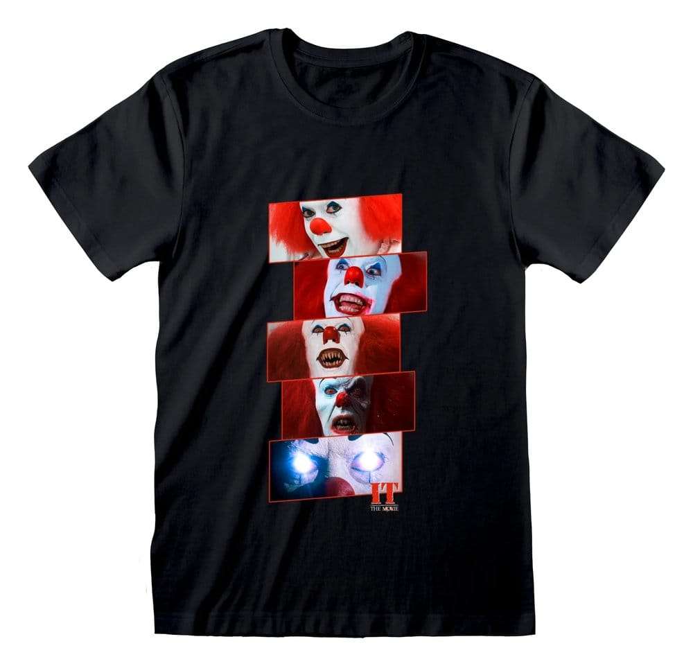 It T-Shirt Pennywise Black Size L