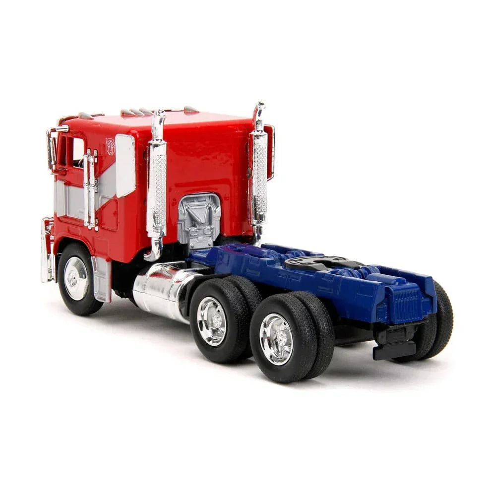 Transformers Diecast Modell 1/32 T7 Optimus Prime Lastbil Jada Toys