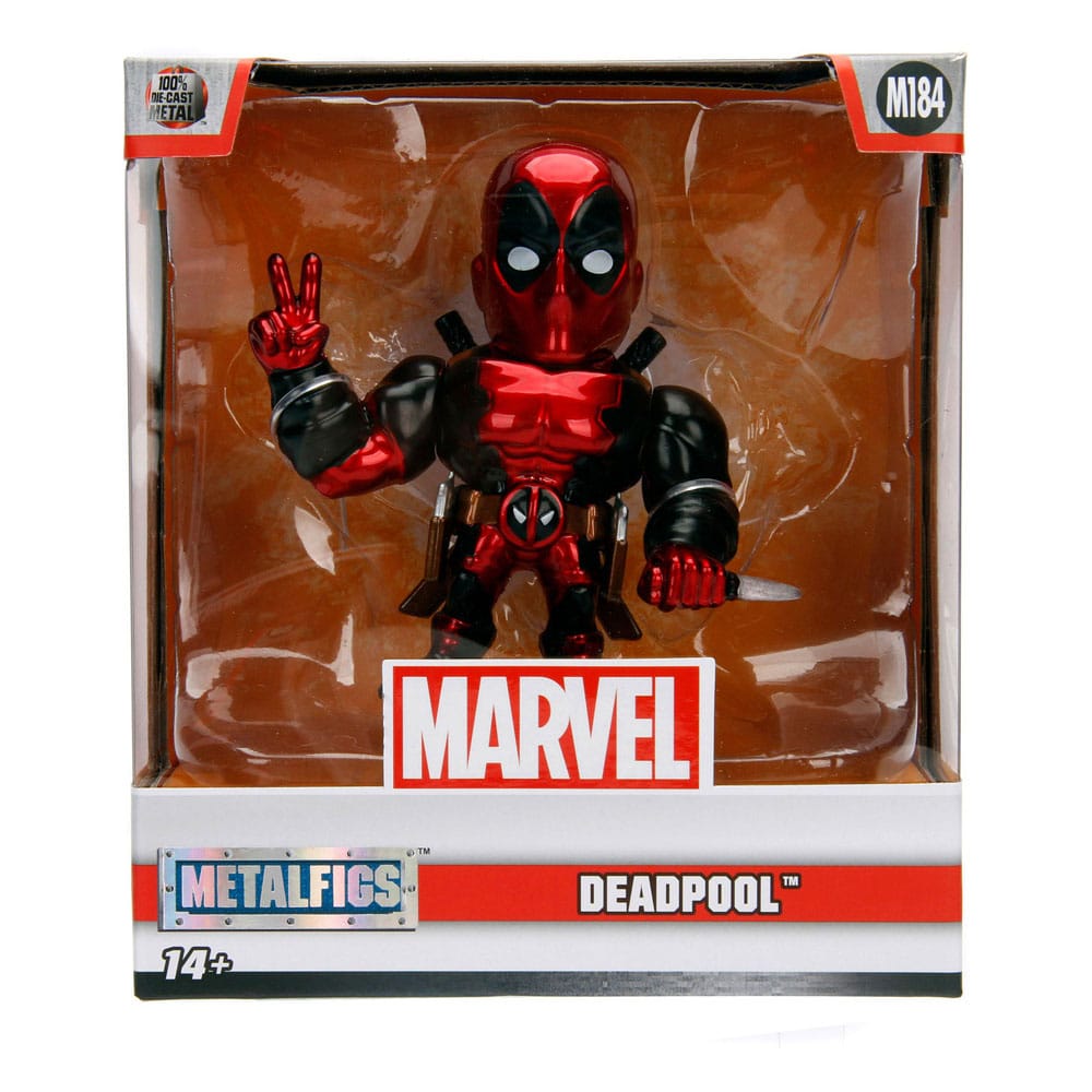Marvel Diecast Mini Actionfigur Deadpool 10 cm Jada Toys