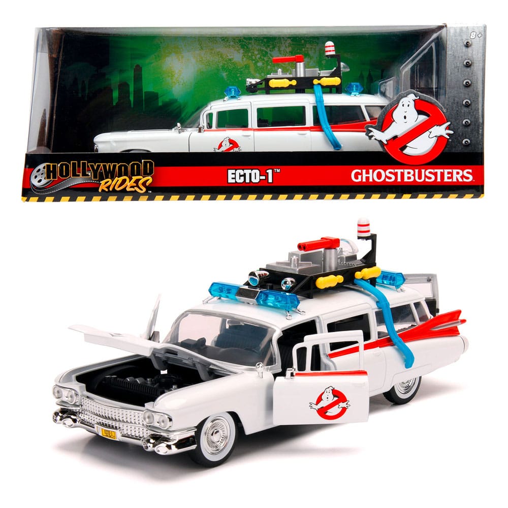 Ghostbusters Diecast Model 1/24 ECTO-1 Jada Toys