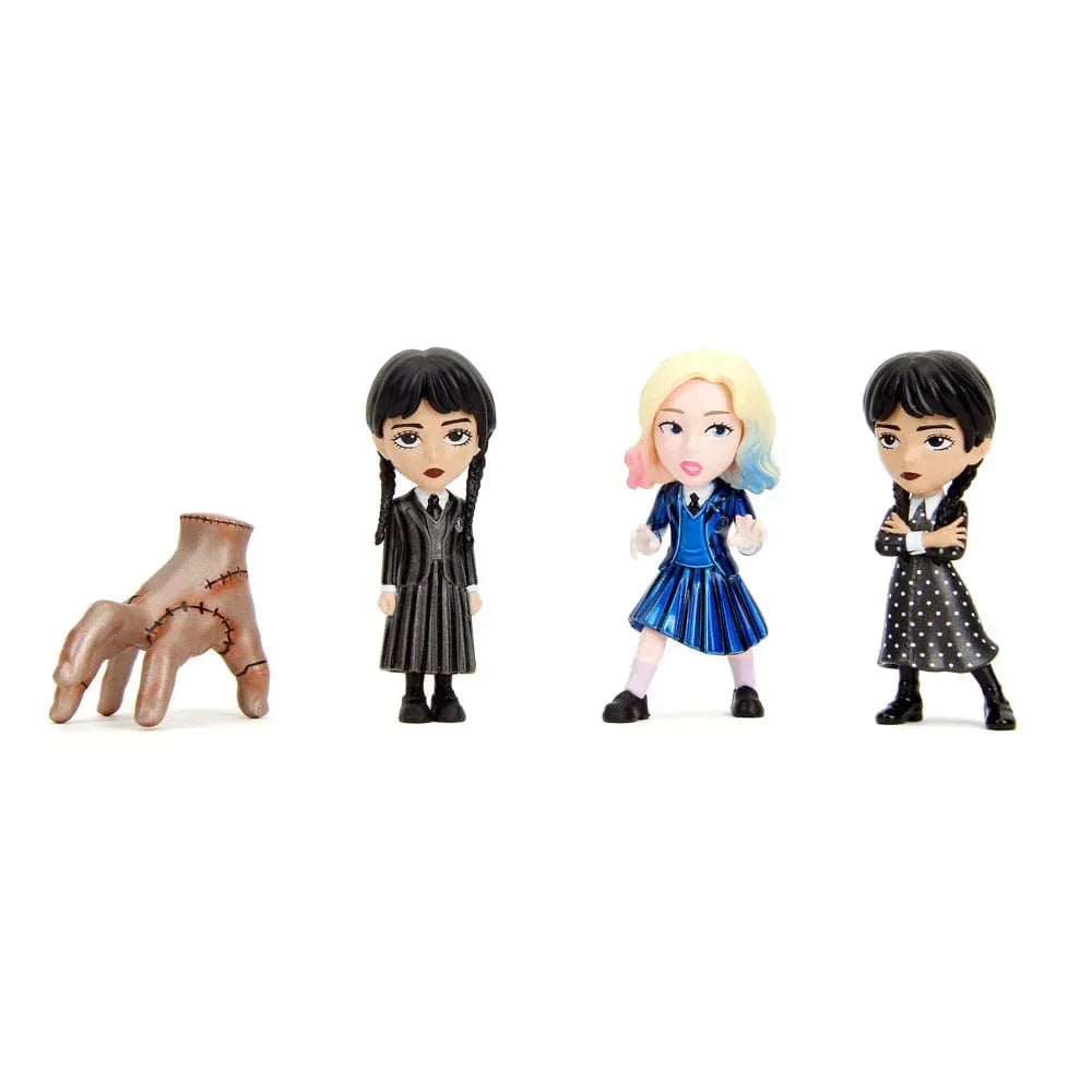 Wednesday Nano Metalfigs Diecast Mini Figures Wave 1 - 12 Pack Jada Toys