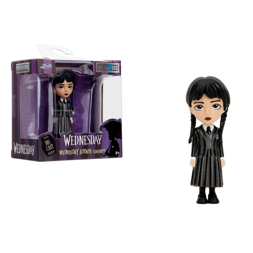 Wednesday Nano Metalfigs Diecast Mini Figures Wave 1 - 12 Pack Jada Toys