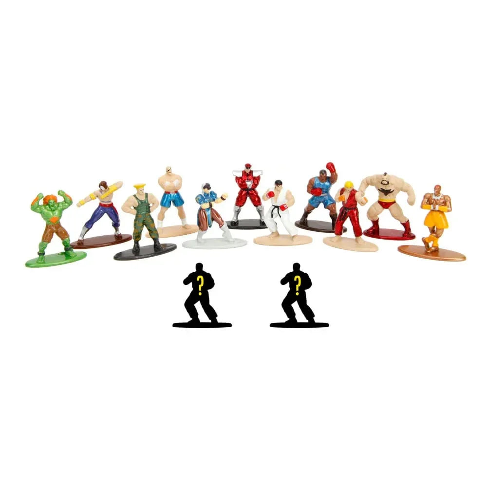 Street Fighter Nano Metalfigs Diecast Mini Figures 6 cm (24 pack) Jada Toys