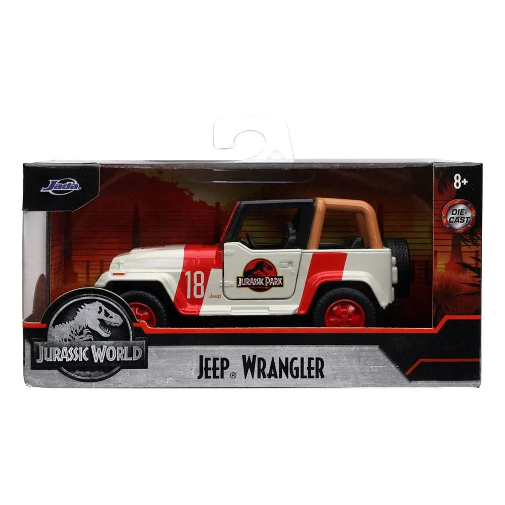 Jurassic World Diecast Modell 1/32 Jeep Wrangler Jada Toys