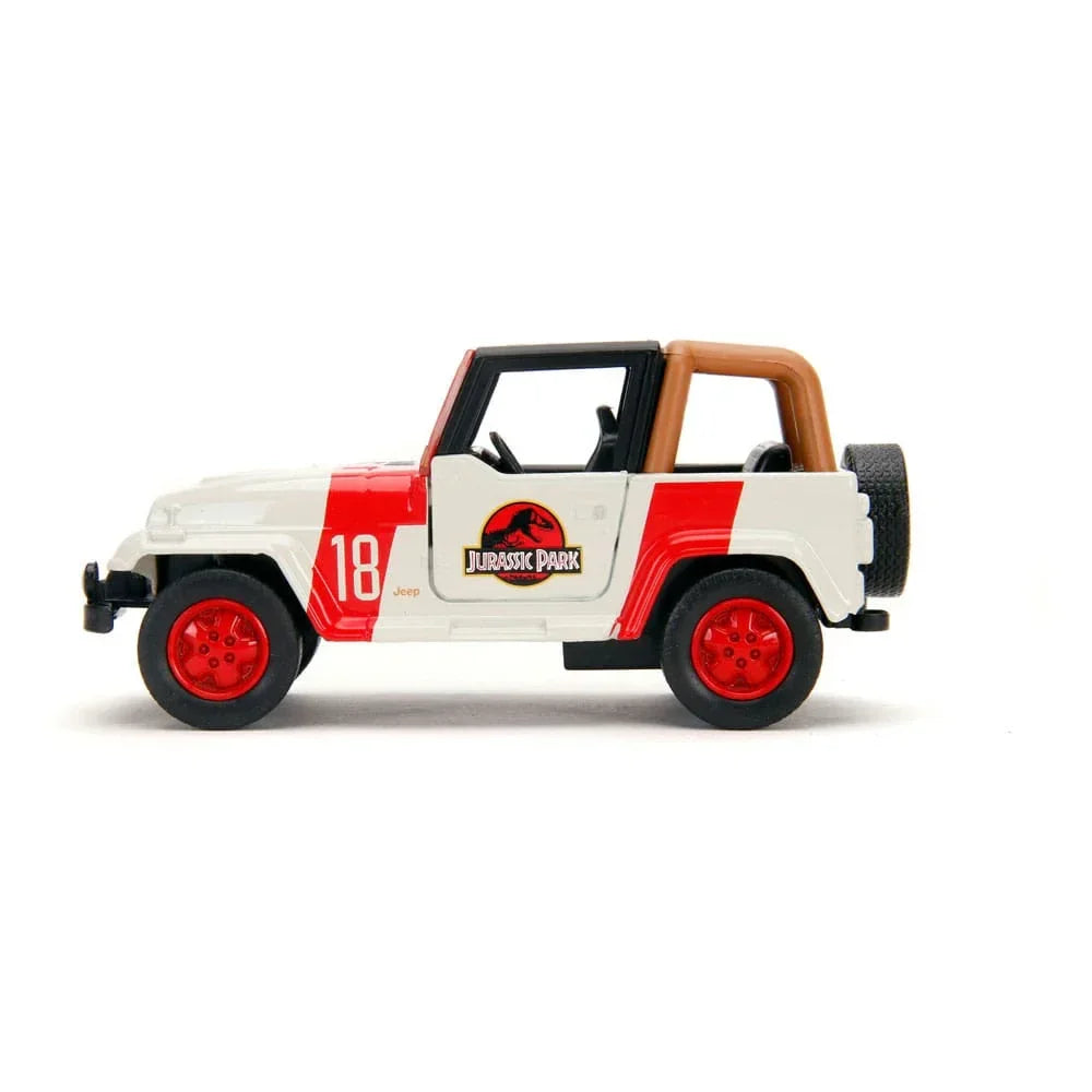 Jurassic World Diecast Modell 1/32 Jeep Wrangler Jada Toys