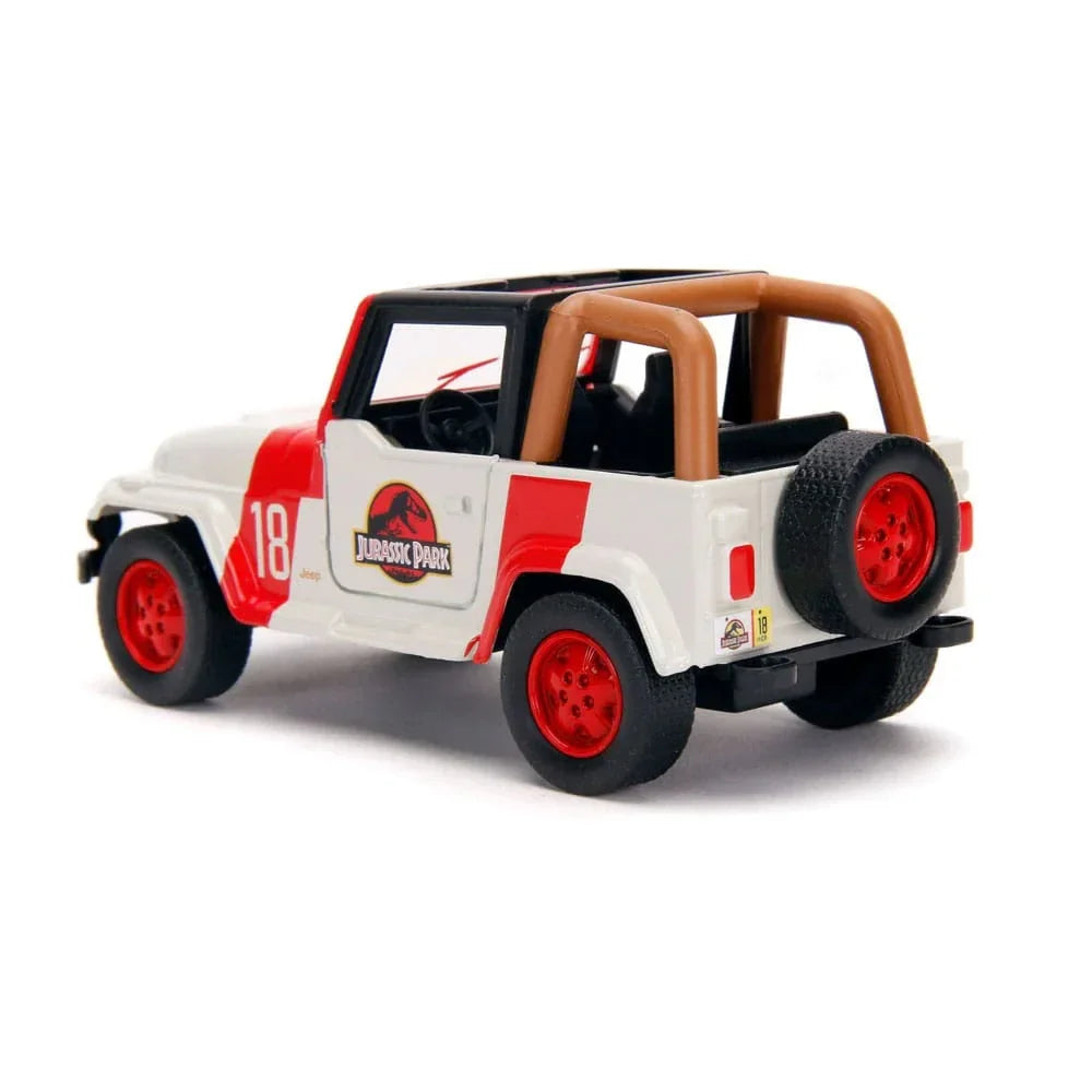 Jurassic World Diecast Modell 1/32 Jeep Wrangler Jada Toys