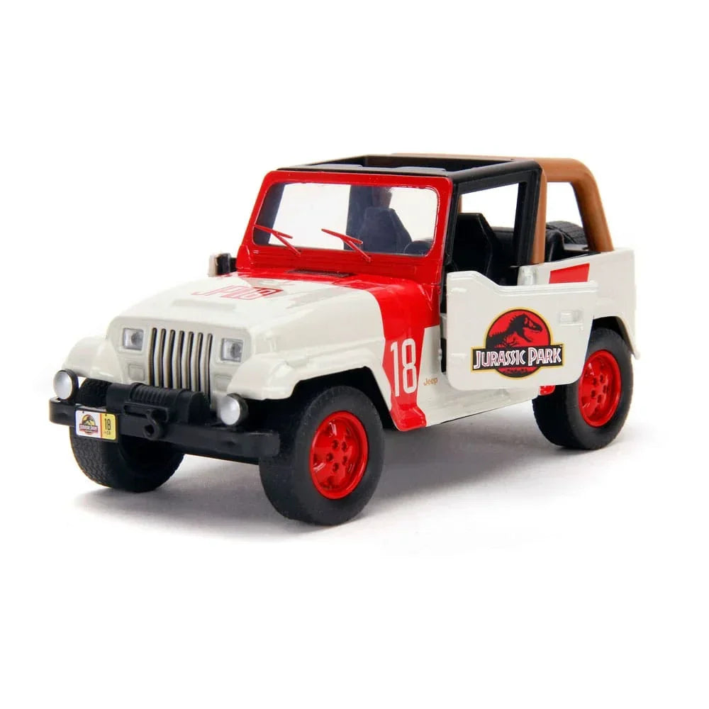 Jurassic World Diecast Modell 1/32 Jeep Wrangler Jada Toys