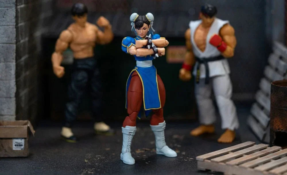 Ultra Street Fighter II: The Final Challengers Actionfigur 1/12 Chun-Li 15 cm Jada Toys