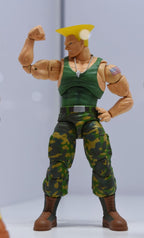 Ultra Street Fighter II: The Final Challengers Guile Actionfigur 1/12 Jada Toys