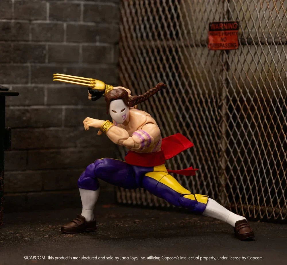 Ultra Street Fighter II: The Final Challengers Action Figur 1/12 Vega 15 cm Jada Toys