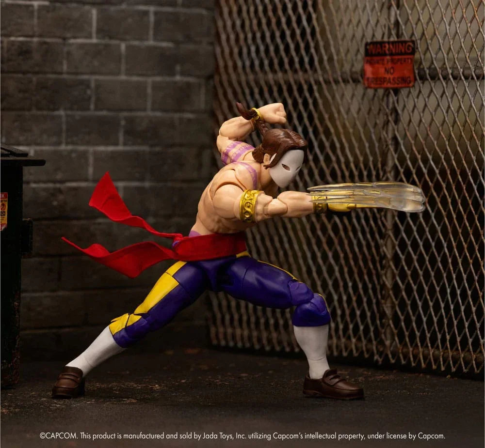 Ultra Street Fighter II: The Final Challengers Action Figur 1/12 Vega 15 cm Jada Toys