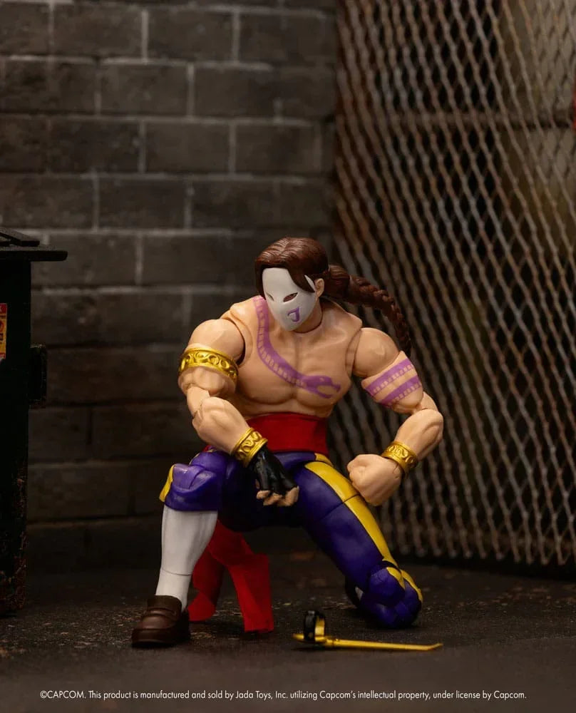 Ultra Street Fighter II: The Final Challengers Action Figur 1/12 Vega 15 cm Jada Toys