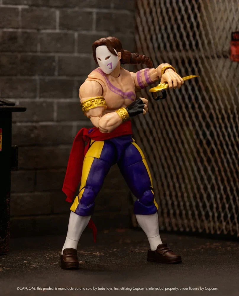 Ultra Street Fighter II: The Final Challengers Action Figur 1/12 Vega 15 cm Jada Toys