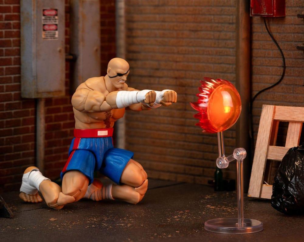 Ultra Street Fighter II: The Final Challengers Action Figur 1/12 Sagat 19 cm Jada Toys
