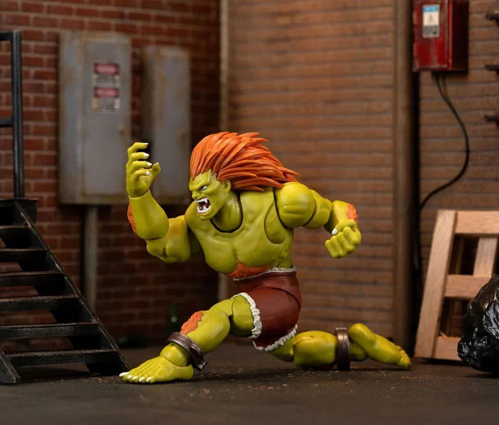 Ultra Street Fighter II: The Final Challengers Action Figur - Blanka 19 cm Jada Toys