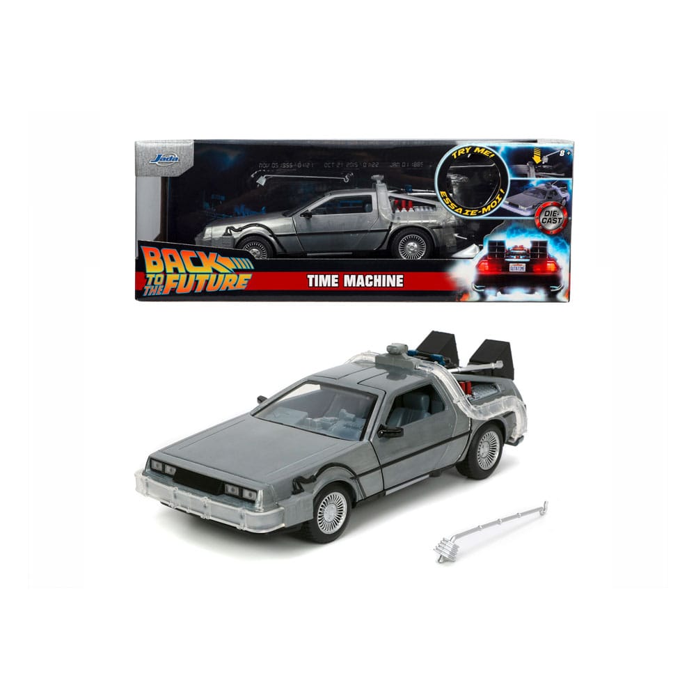 Back to the Future Diecast Model 1/24 Tidsmaskin Jada Toys