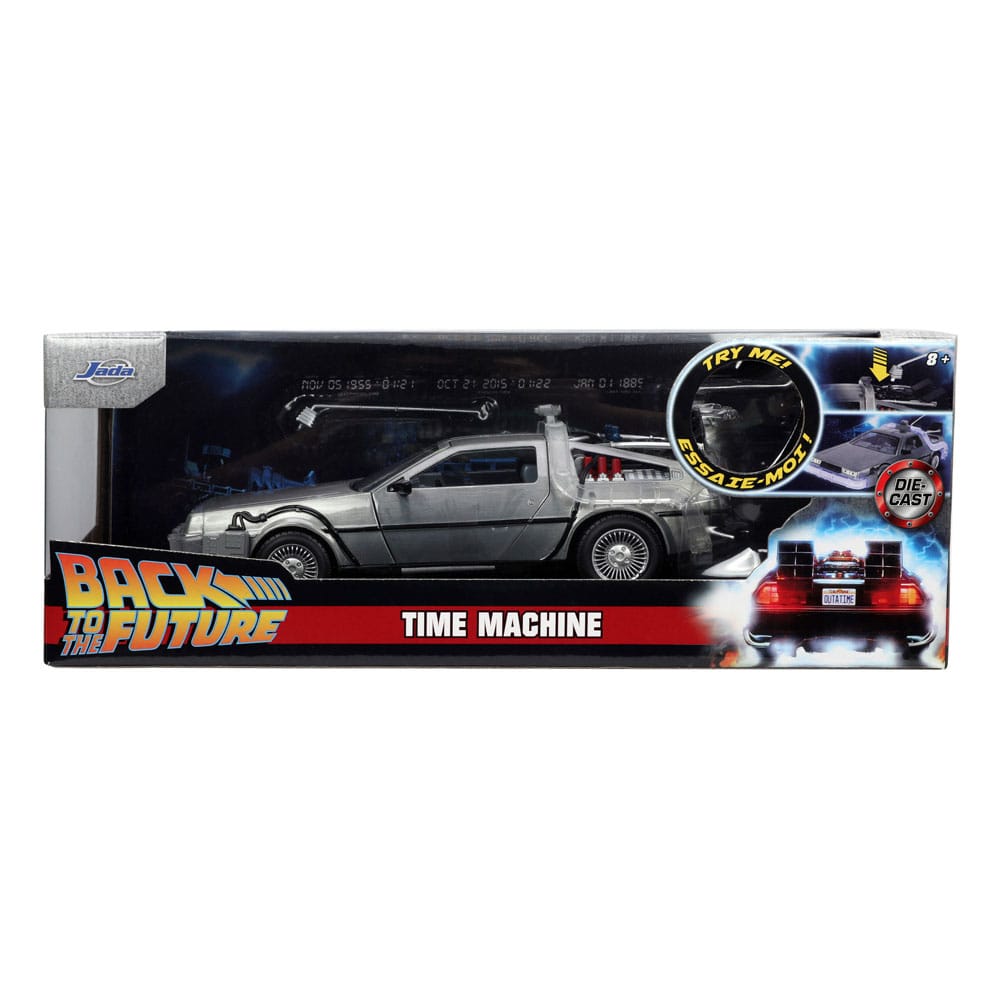 Back to the Future Diecast Model 1/24 Tidsmaskin Jada Toys