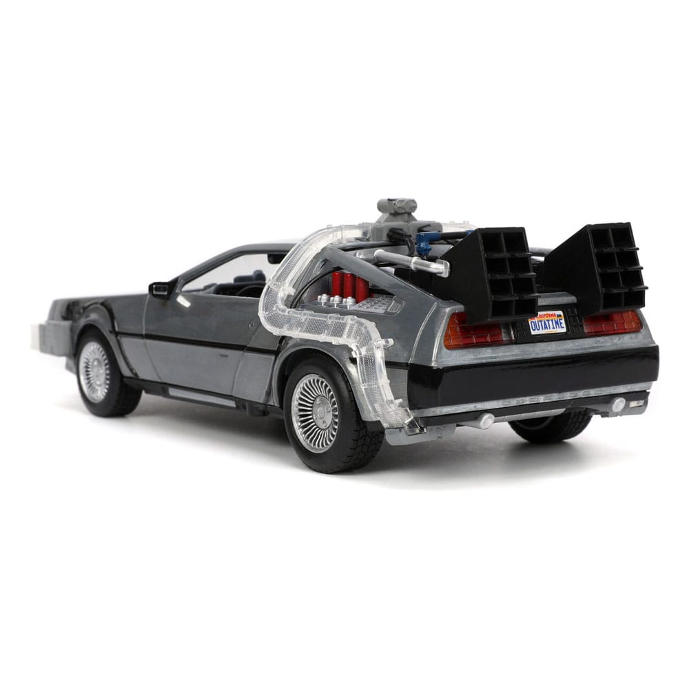 Back to the Future Diecast Model 1/24 Tidsmaskin Jada Toys