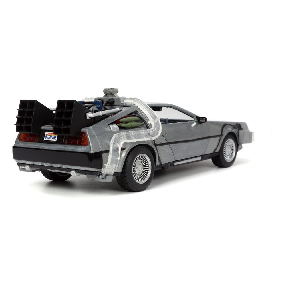 Back to the Future Diecast Model 1/24 Tidsmaskin Jada Toys
