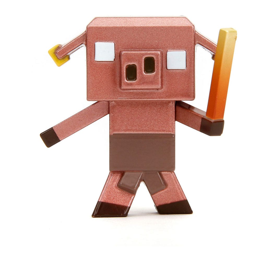 Minecraft Nano Metalfigs Diecast Mini Actionfigurer 6 cm Wave 2 Assortment Jada Toys